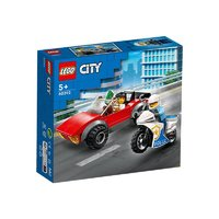 LEGO 乐高 City城市系列 60392 警用摩托车大追击