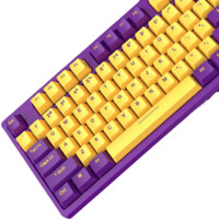 Dareu 达尔优 A87 87键 有线机械键盘 紫金 达尔优紫金轴 单光