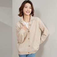 金菊 女士棉羊毛衫 W8222523