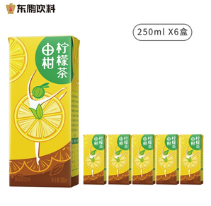 东鹏特饮 由柑柠檬茶 250ml*6盒
