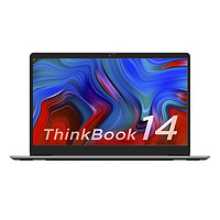 ThinkPad 思考本 ThinkBook14 14英寸笔记本电脑（R5-5600U、16GB、512GB、MX450）