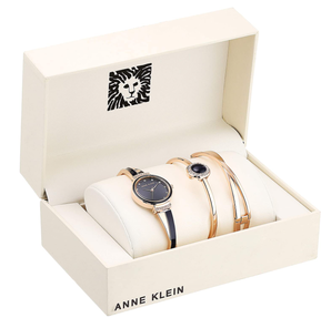 Anne Klein 安妮·克莱恩 AK/3292NVST 施华洛世奇水晶 女士手镯手表套装  直邮含税到手￥260.56