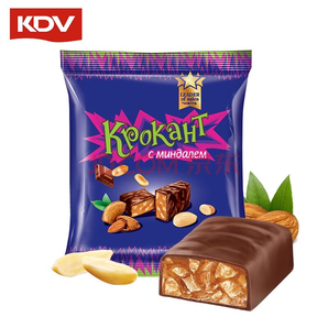 俄罗斯进口KDV巧克力味紫皮糖500g