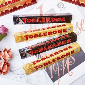 原装进口！Toblerone 瑞士三角 巧克力 多口味 100g*4盒