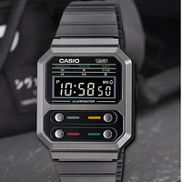 CASIO 卡西欧 吃豆人限量联名 男士石英腕表 A100WEGG-1APR