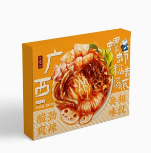 临期特价！日食记 广西螺蛳粉味汤底火锅底料 4人份/200g*6盒