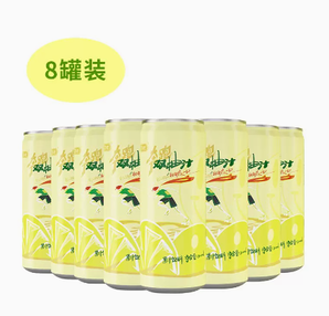 24日0点！正鸿堂 常山双柚汁 310g*8罐装