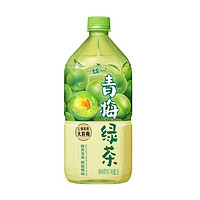 PLUS会员！统一 青梅绿茶  1L*8瓶