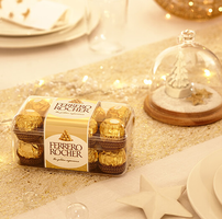临期品！FERRERO ROCHER 费列罗 糖果巧克力 16粒/200g