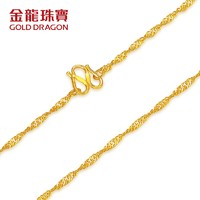 GOLD DRAGON 金龙珠宝 女士项链 2.8g GN004D