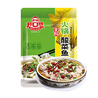 开口爽 火锅酸菜鱼调料包 340g