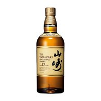 YAMAZAKI 山崎 12年 单一麦芽 日本威士忌 43% 700mL 单瓶装