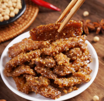 麻辣有嚼劲！张飞 灯影豆干 250g   多口味