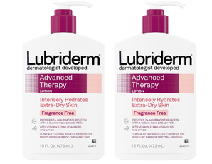 无油腻感！Lubriderm 身体保湿乳 473ml*2瓶 到手约¥88.32