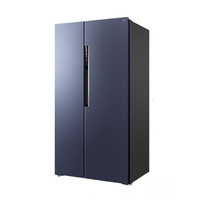 Midea 美的 慧鲜系列 BCD-650WKPZM(E) 风冷对开门冰箱 650L 蓝色