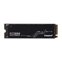 Kingston 金士顿 KC3000系列 NVMe PCIe 4.0×4 M.2接口 SSD固态硬盘 2TB