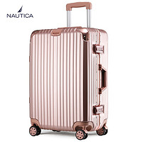 NAUTICA 诺帝卡 铝框拉杆行李箱 24寸 K-B82K