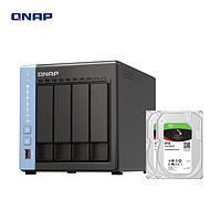 QNAP 威联通 TS-464C 4盘位 8G内存 网络存储服务器 NAS 希捷酷狼 16TB（8TB*2）套装