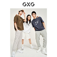 GXG 重磅系列 情侣款短袖T恤 10D1440065A