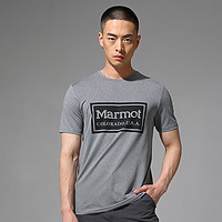 Marmot 土拨鼠 男式运动短袖T恤 E230138552