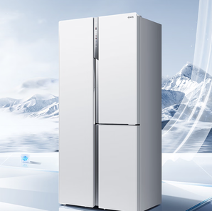 PLUS会员！MELING 美菱 大艺术家系列 BCD-511WPU9BX 风冷T型对开门冰箱 511L 珊瑚白