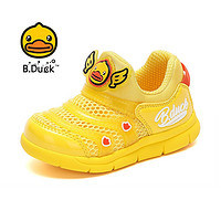 B.Duck 小黄鸭 男童春款毛毛虫运动鞋
