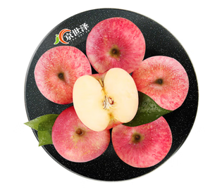 果肉香甜！陕西洛川苹果（85-90mm) 精选特大果 2.5kg含箱