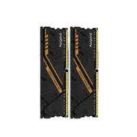 Asgard 阿斯加特 DDR4 4000MHz 台式机内存条 16GB(8GBx2)套装 金伦加-黑橙甲TUF联名（C16）