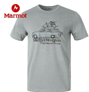 Marmot 土拨鼠 男款棉感速干T恤 X53160