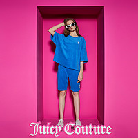 Juicy Couture 橘滋 女士logo绣花T恤 620123SS3190V060