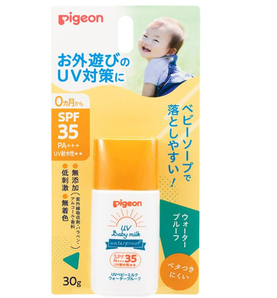 Pigeon贝亲 婴儿UV物理防晒乳液 SPF35 30g 凑单折后¥26.22