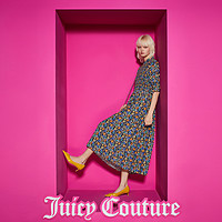 Juicy Couture 橘滋 女士荷叶领连衣裙 620123SS2650V006