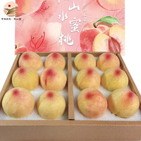 阳山 水蜜桃 12个礼盒装 净重4.8斤多