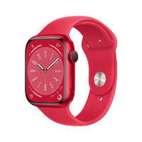 Apple 苹果 Watch Series 8 智能手表 45mm GPS版 红色