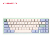 VARMILO 阿米洛 VXB 67 迷你洛系列minilo尤加利 双模静电容键盘 67键 静电容V2樱花粉轴