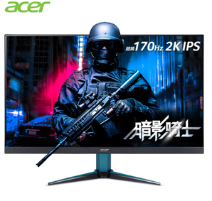 acer 宏碁 VG271U M 27英寸IPS显示器（2560×1440、170Hz、99%sRGB、HDR10）