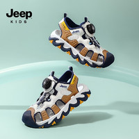 Jeep 吉普 儿童凉鞋包头