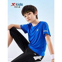 XTEP 特步 儿童运动短袖