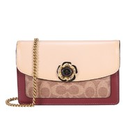 COACH 蔻驰 Parker系列 女士山茶花单肩斜挎包 1680