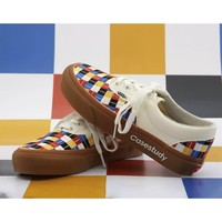 VANS 范斯 Casestudy联名Era VLT 男女同款运动帆布鞋 VN0A4BNHVE1