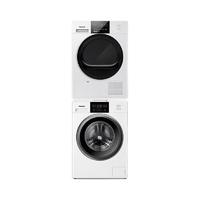 Panasonic 松下 N10P+EH10W 洗烘套装10kg变频洗衣机+10kg热泵烘干机