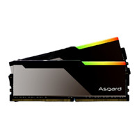 Asgard 阿斯加特 博拉琪系列 DDR4 3600MHz RGB 台式机内存 灯条 黑色 32GB（16GBx2）
