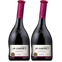 J.P.CHENET 香奈 经典 西拉 干红葡萄酒 750ml*2瓶 双支装