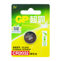 GP 超霸 CR2032 纽扣电池 3V 1粒