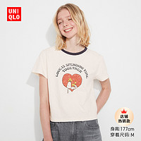 UNIQLO 优衣库 女士印花短T恤459493