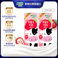 纽麦福 草莓牛奶 250ml*2盒 试用装
