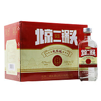 YONGFENG 永丰牌 北京二锅头 小方瓶 红标 42度 500ml*12瓶