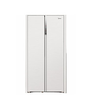 Midea 美的 60厘米薄系列 BCD-456WKPZM(E) 风冷对开门冰箱 456L 白色