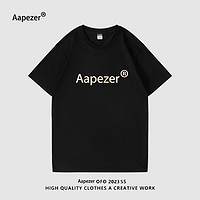 APEZER 情侣款纯棉短袖T恤 AAPEZERfYL1