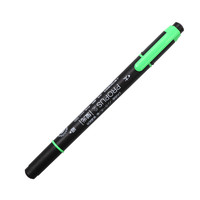 uni 三菱铅笔 PUS-101T 双头荧光笔 绿色 单支装